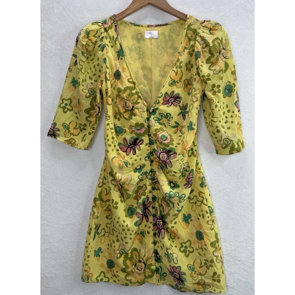 Le Fou Wilfred Women's Tango Mini Dress in Firefly Pixie Print Size US 2